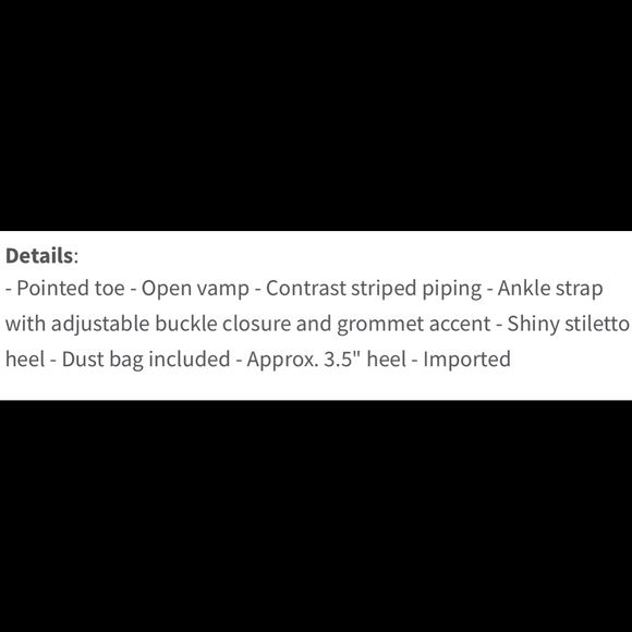 Brian Atwood Migita strap pump - Picture 3 of 8